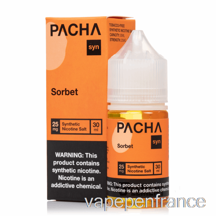 Sorbet - Sels De Pachamama - Stylo Vape 30ml 25mg